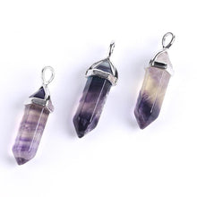 Charger l'image dans la galerie, Collier pendule en fluorite