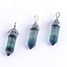 Charger l'image dans la galerie, Collier pendule en fluorite