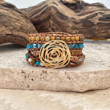 Charger l'image dans la galerie, Bracelet de protection tressé en plaqué or