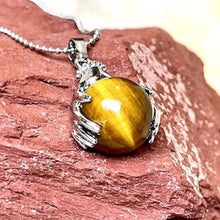 Charger l'image dans la galerie, Collier de vitalité en oeil de tigre