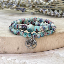 Charger l'image dans la galerie, Bracelet perles de fleurs