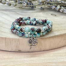 Charger l'image dans la galerie, Bracelet perles de fleurs