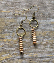 Charger l'image dans la galerie, Boucles d'oreilles en Jaspe Naturel