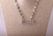 Charger l'image dans la galerie, Collier pureté en amazonite