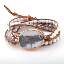 Charger l'image dans la galerie, Bracelet harmonisation en howlite brut