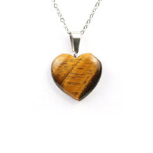 Charger l'image dans la galerie, Collier amour en oeil de tigre