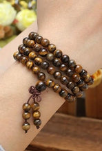 Charger l'image dans la galerie, Bracelet mala en oeil de tigre