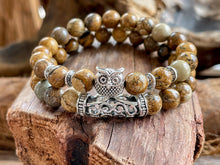 Charger l'image dans la galerie, Bracelet vitalité en jaspe paysage