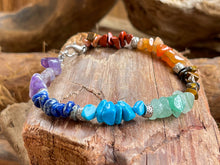 Charger l'image dans la galerie, Bracelet 7 chakra cristal