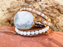 Charger l'image dans la galerie, Bracelet harmonisation en howlite brut