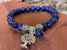 Charger l'image dans la galerie, Bracelet arbre de vie en lapiz lazuli