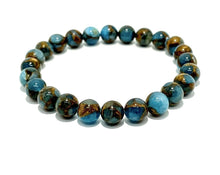 Charger l'image dans la galerie, Bracelet en aventurine et oeil de tigre