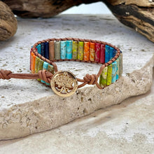 Charger l'image dans la galerie, Bracelet 7 chakras énergie et endurance