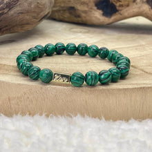 Charger l'image dans la galerie, Bracelet de guérison en perles de Malachite