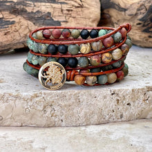 Charger l'image dans la galerie, Bracelet d'équilibre en perles de jaspe