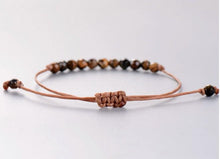Charger l'image dans la galerie, Bracelet d'amitié en oeil de tigre