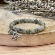 Charger l'image dans la galerie, Bracelet arbre de vie en labradorite
