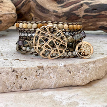 Charger l'image dans la galerie, Bracelet de créativité tressé en plaqué or