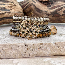 Charger l'image dans la galerie, Bracelet de créativité tressé en plaqué or