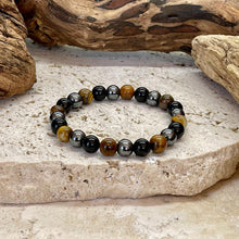 Charger l'image dans la galerie, Bracelet en oeil de tigre de protection
