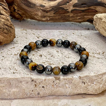 Charger l'image dans la galerie, Bracelet en oeil de tigre de protection