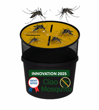 Charger l&#39;image dans la galerie, Piège moustique tigre écologique &amp; larves | Anti moustique naturel, sans insecticide | Réutilisable pour jardin, terrasse, balcon, zones humides | Pack complet Ciao Mosquito®
