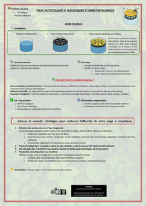 🦟 Piège Autocollant à Moustiques et Insectes Nuisibles – Écologique, Sans Insecticide, Zéro Énergie 🌿