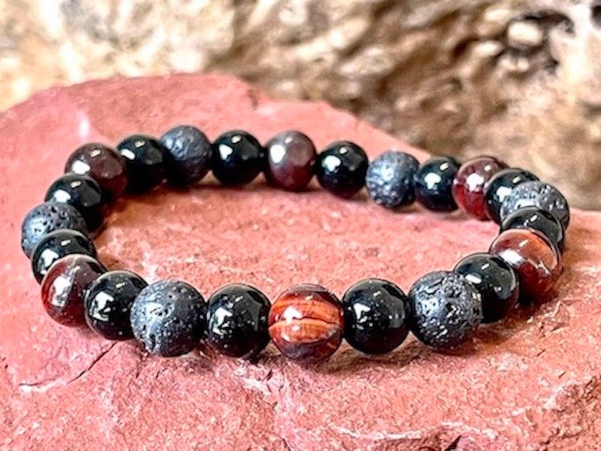 Bracelet protection en œil de taureau