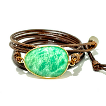 Charger l&#39;image dans la galerie, Bracelet harmonisation en amazonite
