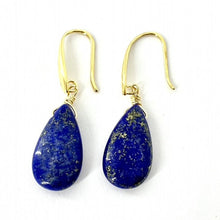 Charger l&#39;image dans la galerie, Boucle d&#39;oreille en lapis lazuli
