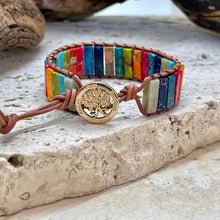 Charger l&#39;image dans la galerie, Bracelet 7 chakras lingots d&#39;équilibre
