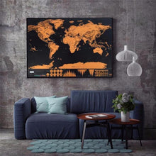 Charger l&#39;image dans la galerie, Carte du monde à gratter
