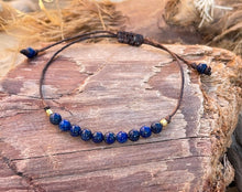 Charger l&#39;image dans la galerie, Bracelet d&#39;amitié en Lapis lazuli
