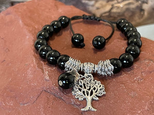 Bracelet arbre de vie en onyx