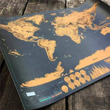 Charger l&#39;image dans la galerie, Carte du monde à gratter
