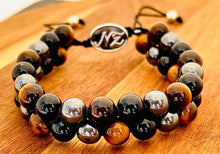 Charger l&#39;image dans la galerie, Bracelet triple protection tressé
