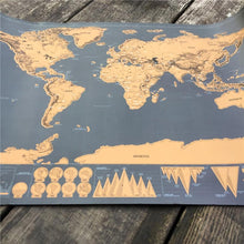 Charger l&#39;image dans la galerie, Carte Du Monde à Gratter
